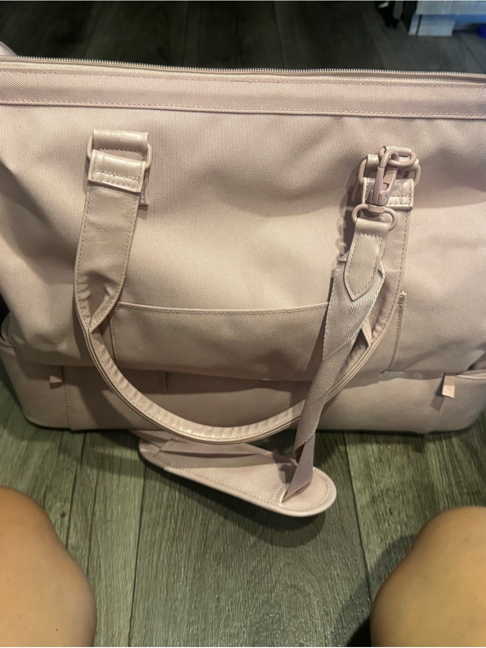 Women's Blush Pink BEIS WEEKENDER BAG
